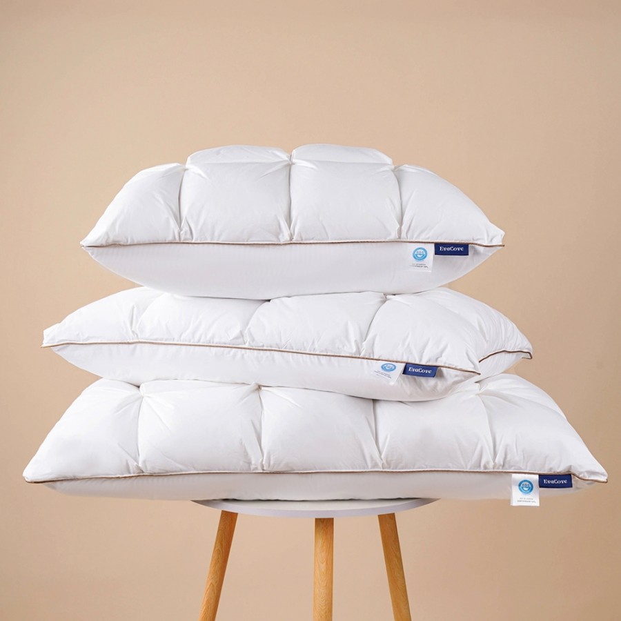 Evacove® Luxe Bread Pattern 3-in-1 Zipper Pillow Core
