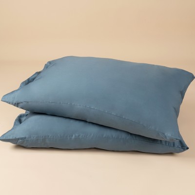 Evacove® Lake Blue Premium Soft Comfort Buttoned Pillowcase