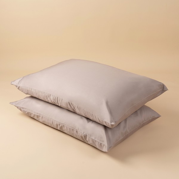 Evacove® Stardust Gray Premium Soft Comfort Buttoned Pillowcase