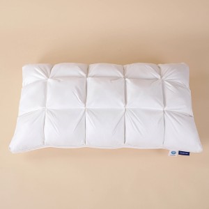 Evacove® Ultimate Luxury Bread Pattern Goose Down Pillow