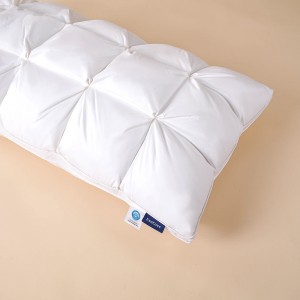 Evacove® Ultimate Luxury Bread Pattern Goose Down Pillow