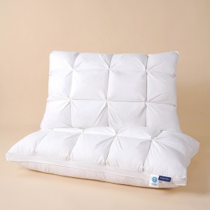 Evacove® Ultimate Luxury Bread Pattern Goose Down Pillow