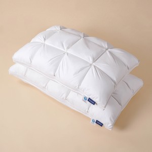Evacove® Ultimate Luxury Bread Pattern Goose Down Pillow