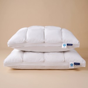 Evacove® Ultimate Luxury Bread Pattern Goose Down Pillow